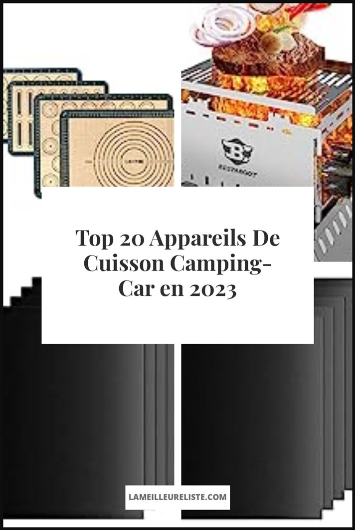 Appareils De Cuisson Camping-Car - Buying Guide