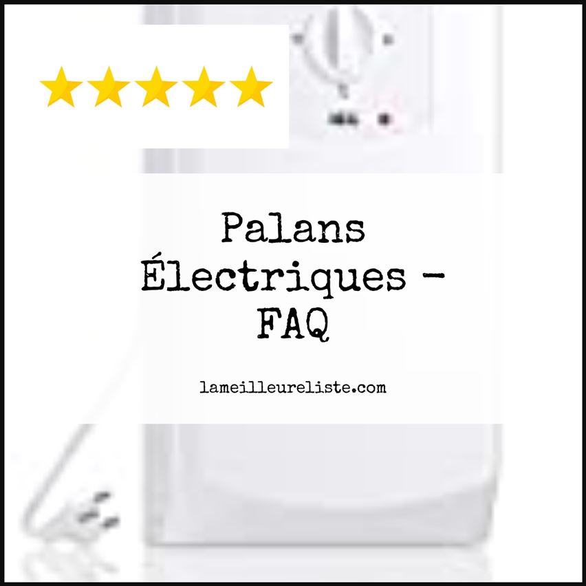 Palans Électriques - FAQ