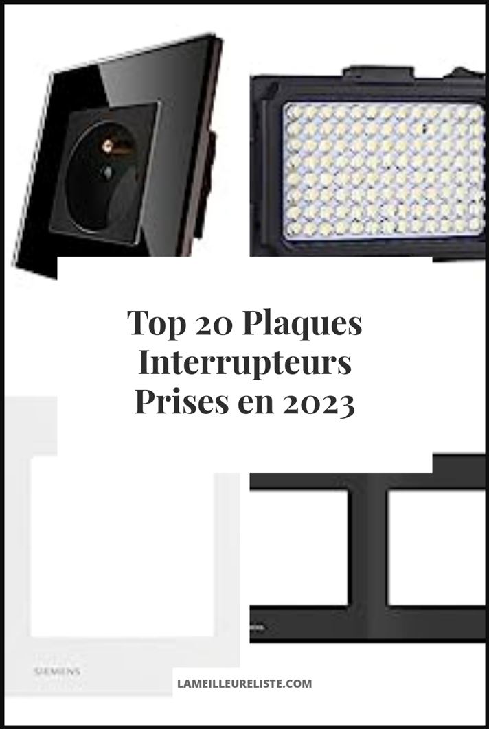 Plaques Interrupteurs Prises - Buying Guide