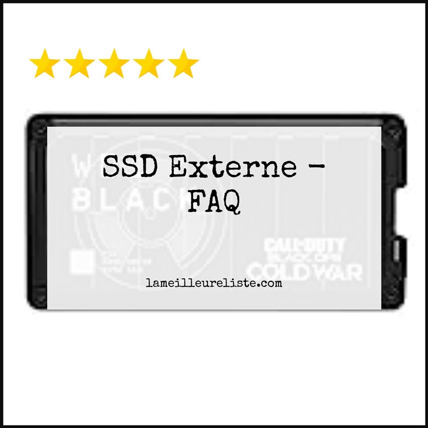SSD Externe - FAQ