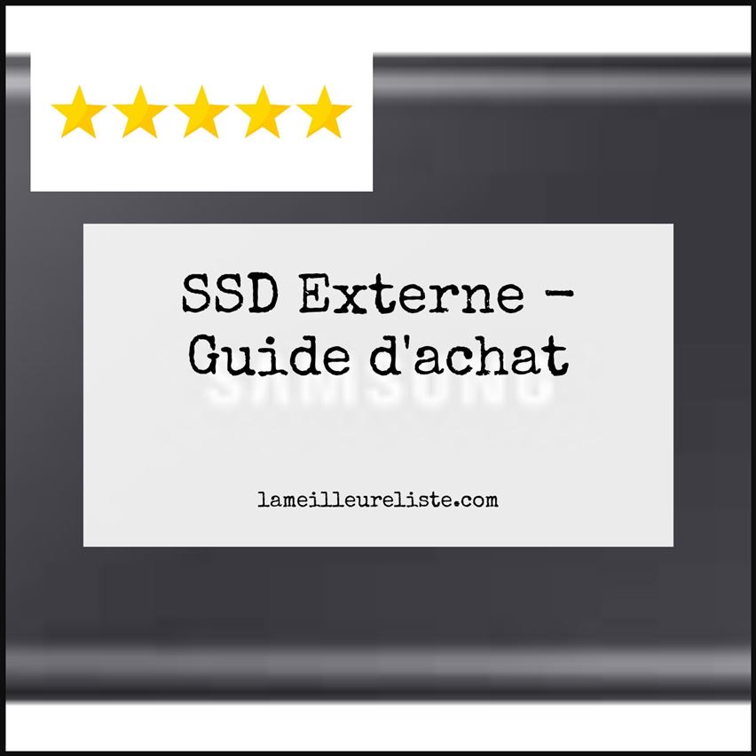 SSD Externe - Buying Guide