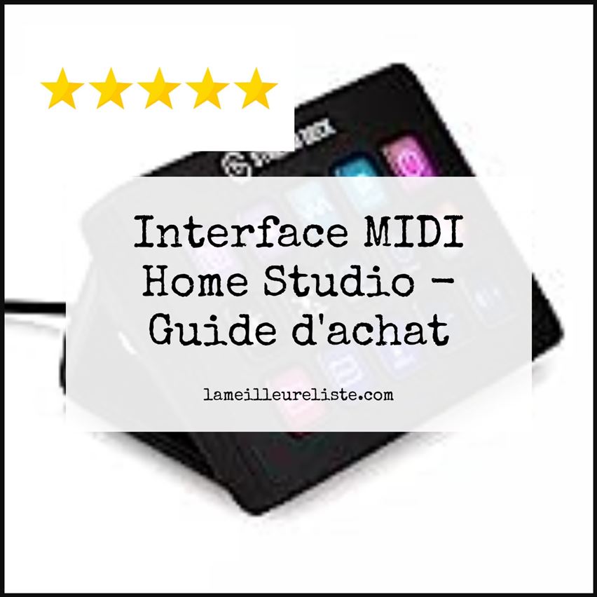 Interface MIDI Home Studio - Buying Guide