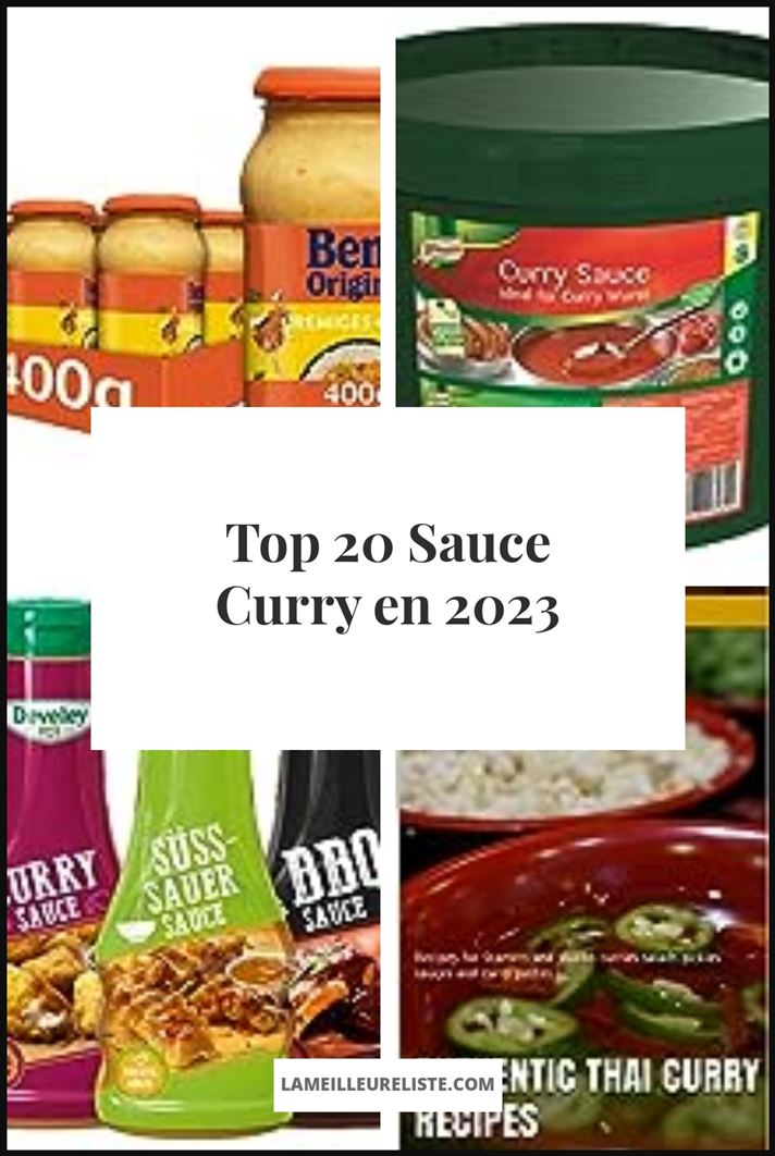 Sauce Curry - Buying Guide